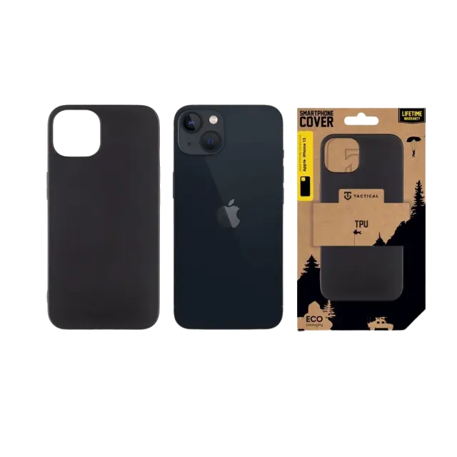Tactical TPU Cover for Apple iPhone 13 Black 3