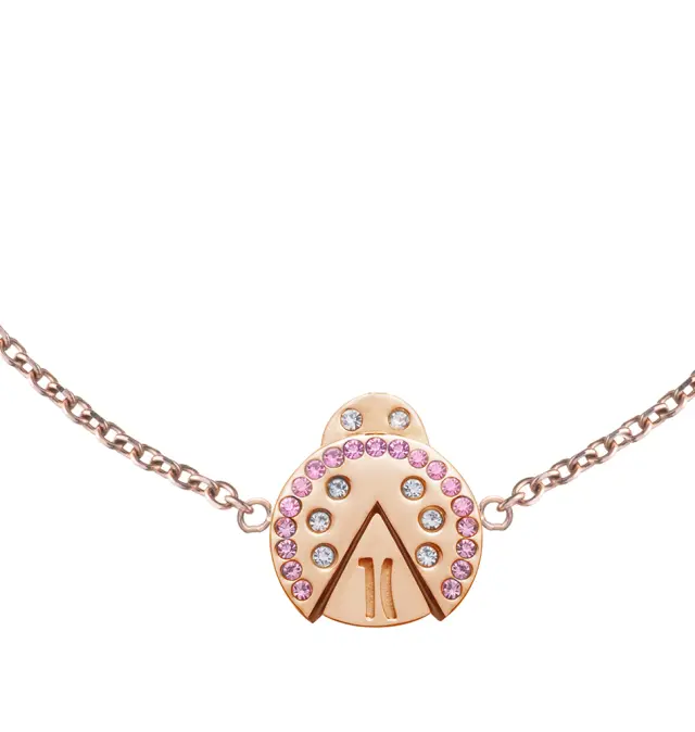 Βραχιόλι ALVIERO MARTINI 1A CLASSE Ladybug Lane Bracelet 1696953 Ροζ Χρυσό 2