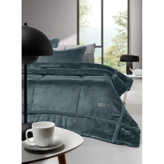 Πάπλωμα Υπέρδιπλο Guy Laroche Dario Emerald 220x240 2