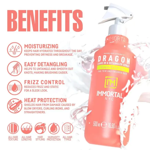 Immortal Leave-In Spray Dragon Blood 500ml 2