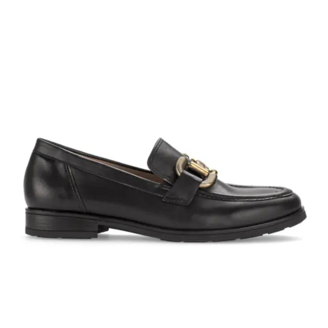 Gabor Μοκασίνια-Loafers Γυναικείο δέρμα Μαύρο GAB/52422 27-SCHWARZ/MK G
