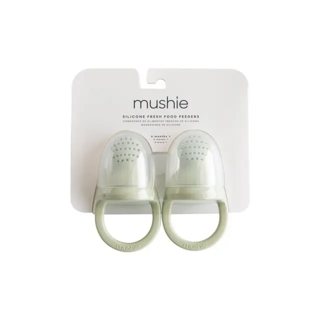 Σετ 2 Τροφοδότες Φαγητού Σιλικόνης Sage - Mushie 3