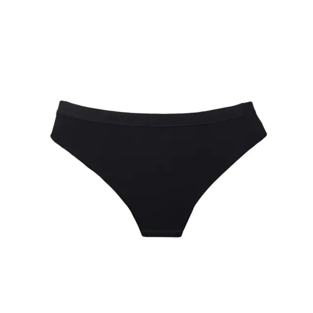 FMS Γυναικείο Slip Classic Cotton Tai - Τριπλό Πακέτο, Χρώμα Μαύρο/Μαύρο/Μαύρο 2