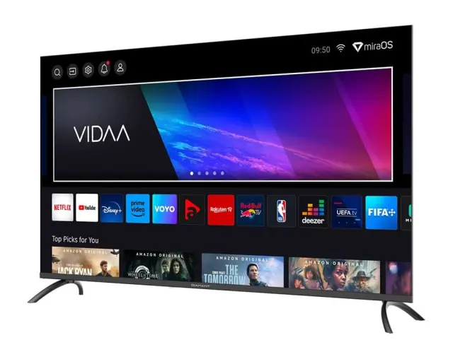Smart TV 50'' Diamant By Horizon 50HL5530U/C - Ανάλυση 4Κ Ultra HD - Δέκτες DVB-S2, DVB-T2, DVB-C - 3x HDMI, 2x USB, WiFi, Ethernet 50HL5530U/C