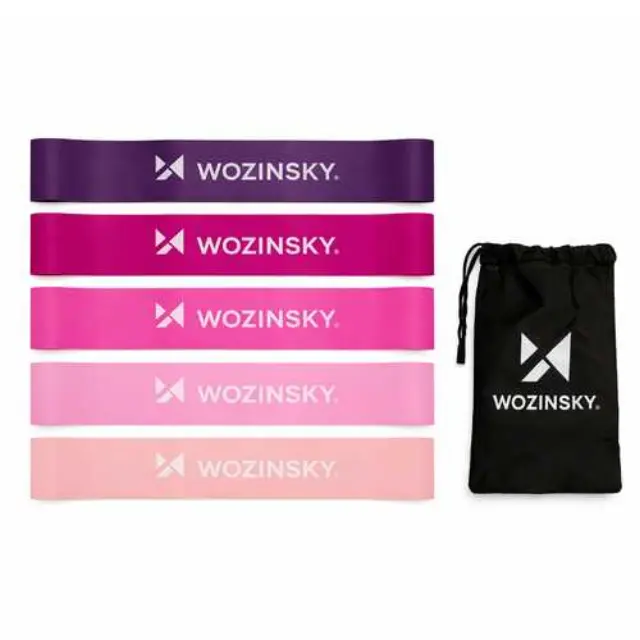 Wozinsky WGO-5A Mini Resistance Bands Σετ 5 Ιμάντων Αντίστασης TPE 2