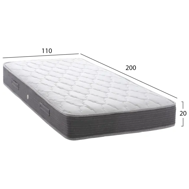 ΣΤΡΩΜΑ DREAMTOPIA ΣΕΙΡΑ LULLABY ALOE VERA FB9655.110-200 BONNELL SPRING 110x200x20Yεκ. 2