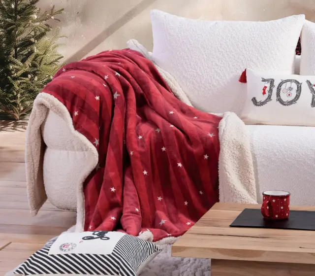 ΧΡΙΣΤΟΥΓΕΝΝΙΑΤΙΚΟ ΔΙΑΚΟΣΜΗΤΙΚΟ ΡΙΧΤΑΡΙ STRAIGHT TO CHRISTMAS 130X180 NEF-NEF HOMEWARE