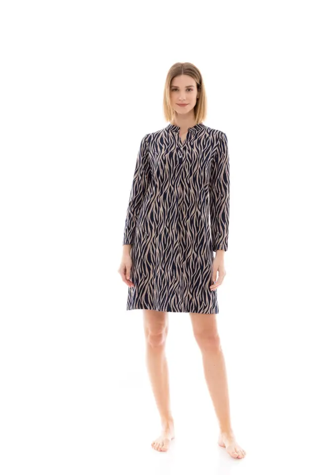 W1393 - Type - NIGHTGOWN BEIGE ZEBRA - S