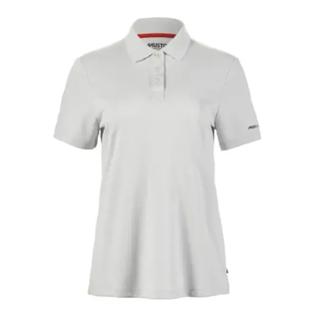 Musto Evo Crew Sunblock Short-Sleeve Polo Γυναικείο Platinum - 8
