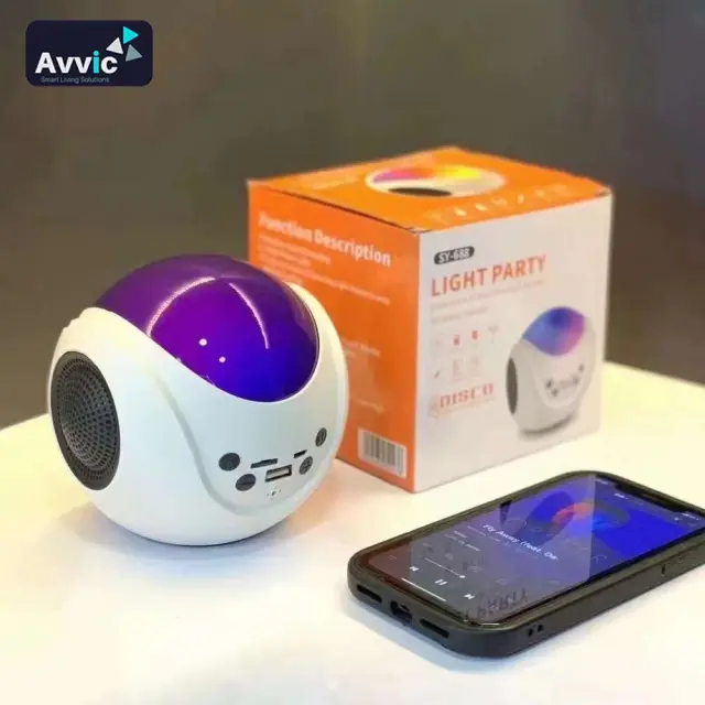 Mini ασύρματο ηχείο και Light Party 2 σε 1 SY-688 2