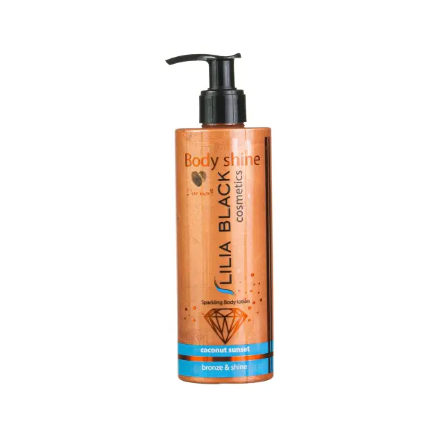 Lilia Black Body Milk Shine Coconut sunset 300ml
