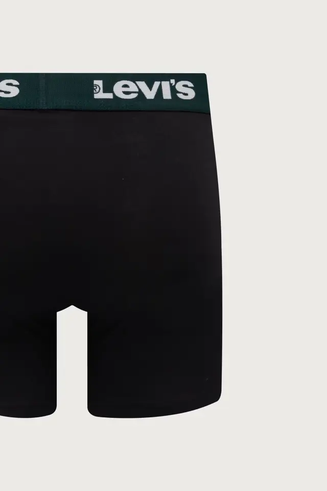 Levi's Repeat Logo Boxer Brief 2-Pack Black/Green Combo Black/Green Combo 3