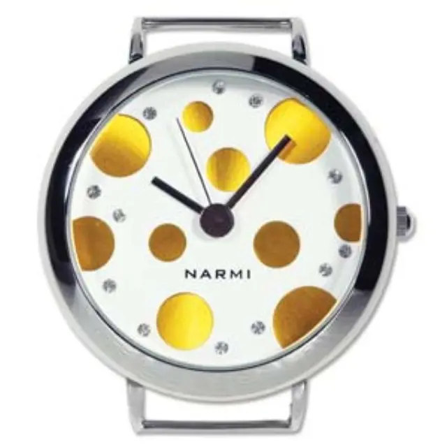 Ρολόι με Μηχανισμό Quartz, Yellow