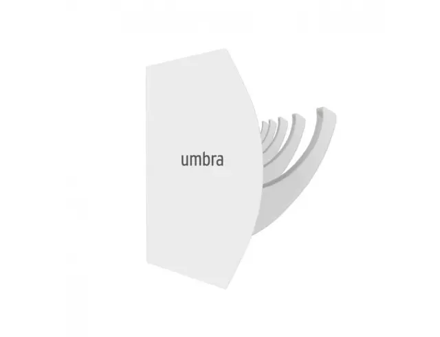Κρεμάστρα τοίχου Flip Umbra 5 θέσεων με διαστάσεις 51x6.35x3.18cm - Λευκό318850-1338 2