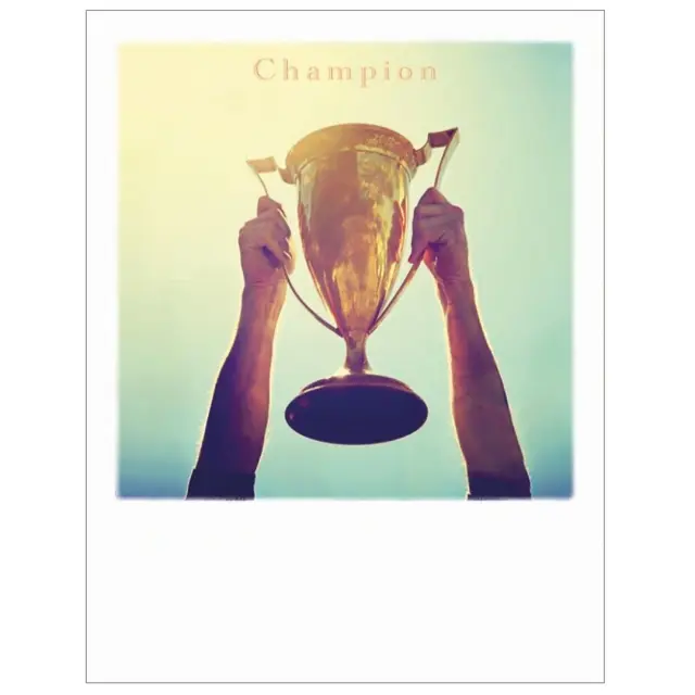Ευχετήρια Κάρτα σε στυλ Καρτ Ποστάλ: Champion