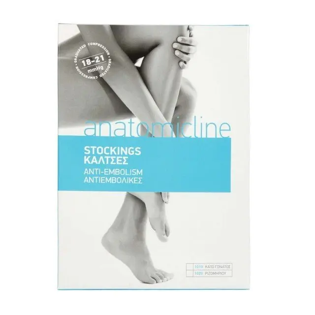 ANATOMIC LINE 1010 Κάλτσα Αντιεμβολική κάτω γόνατος class I 17-22 mm Hg - L