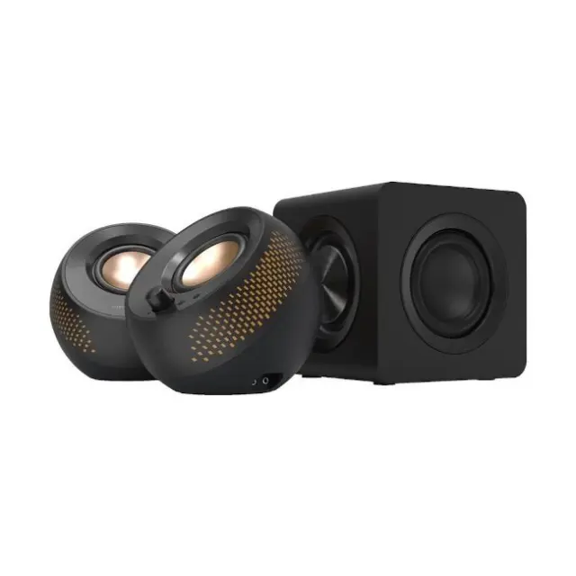 Creative Ηχεία Υπολογιστή Pebble X Plus 2.1 30W Black (51MF0495AA000)