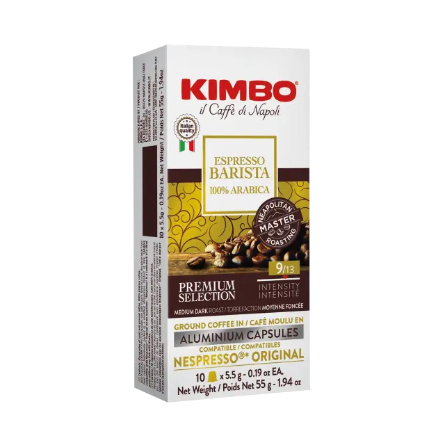 Kimbo Barista 100% Arabica Κάψουλες Nespresso 10τμχ