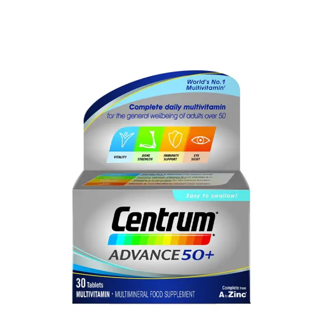 Centrum Advance 50+ 30 Tablets