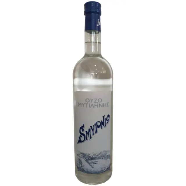 Ούζο Σμυρνιώ, Μπλέ, Μυτιλήνης 40%vol, 700ml 2