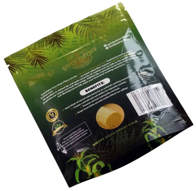 Gold Palms Φιλτράκια από Καλαμπόκι Χειροποίητα 6-8mm - 42τεμ. 3