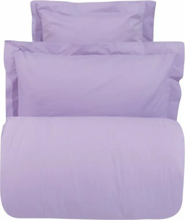 Σεντόνι 170x260 Μονό Χωρίς Λάστιχο Satin Das Home 723 Λεβάντα