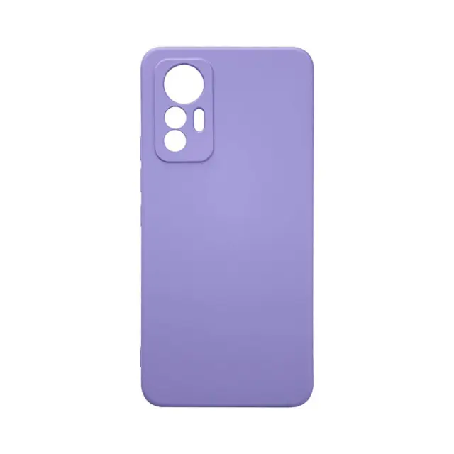 Θήκη Σιλικόνης Soft Back Liquid Silicone Case Για Xiaomi 12 / 12X Λιλά