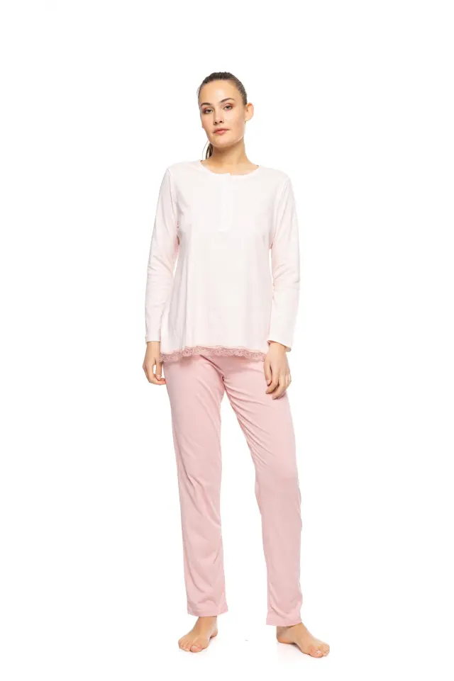 W1060 - Pink Glow - PYJAMA MELANGE SOLID