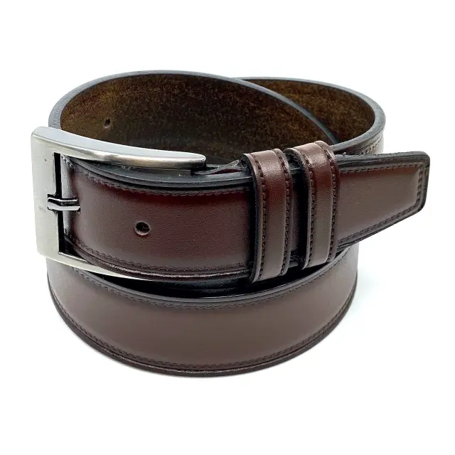 Καφέ Δερμάτινη Ζώνη Full Grain 3,5 cm - 105cm