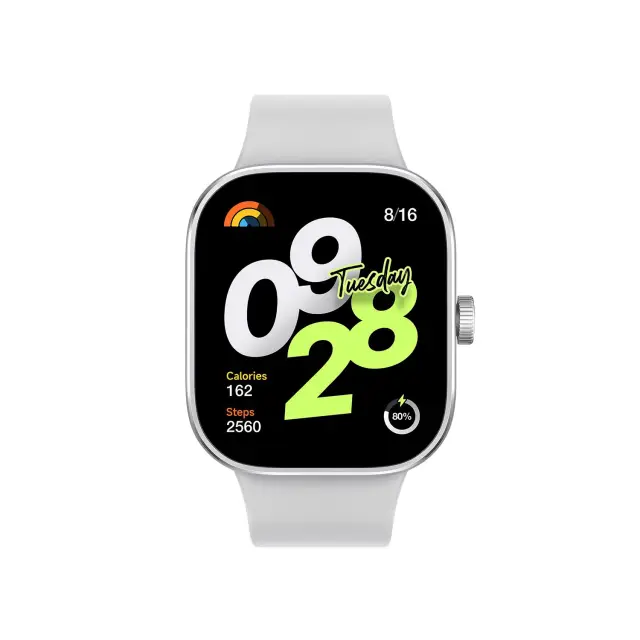 Xiaomi Redmi Watch 4 Aluminium με Παλμογράφο (Silver Gray)