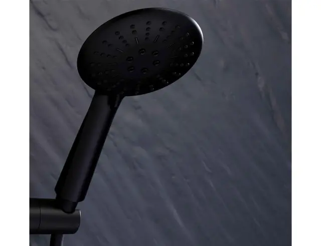 Τηλέφωνο Μπάνιου Hydro Douceur d'Intérieur με 3 λειτουργίες ροής και σύνδεσμο εξοικονόμησης νερού - Black 1802056 3