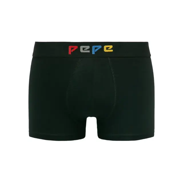 Pepe Jeans Ανδρικό Boxer Ned - Τριπλό Πακέτο, Χρώμα Μαύρο - S 3