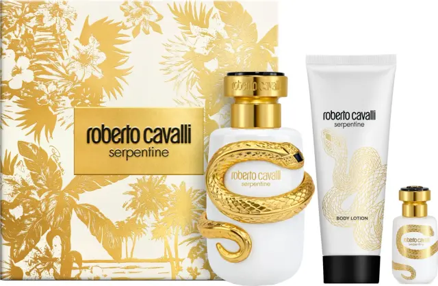 Roberto Cavalli Serpentine Γυναικείο Αρωματικό Σετ: Eau De Parfum 100ml & Travel Spray 7.5ml & Body Lotion 100ml
