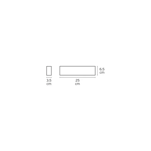 Lynea 04223/W/25/W Φωτιστικό τοίχου LED λευκό Άσπρο 3