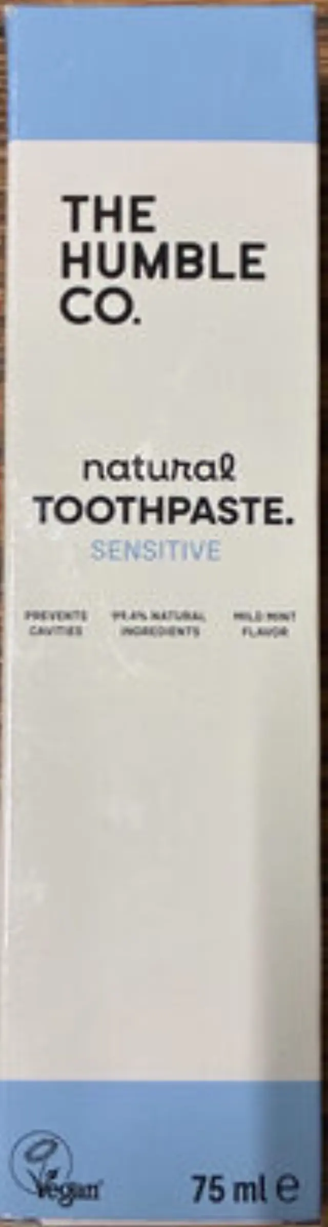 The Humble Co. Natural Toothpaste Sensitive Οδοντόκρεμα για Ευαίσθητα Δόντια 75ml