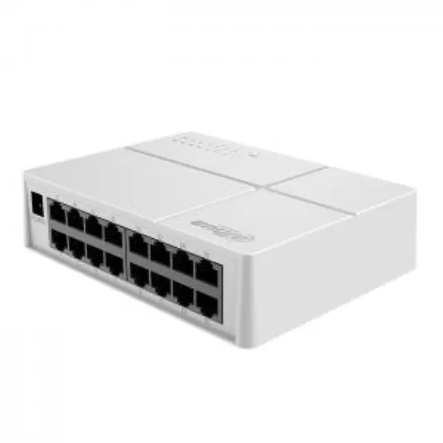 16-Port Unmanaged Ethernet Switch 10/100 2