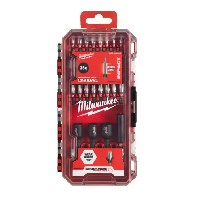 Milwaukee 4932492003 - ΜΥΤΕΣ IMPACT SHOCKWAVE SET 35τμχ MW 2