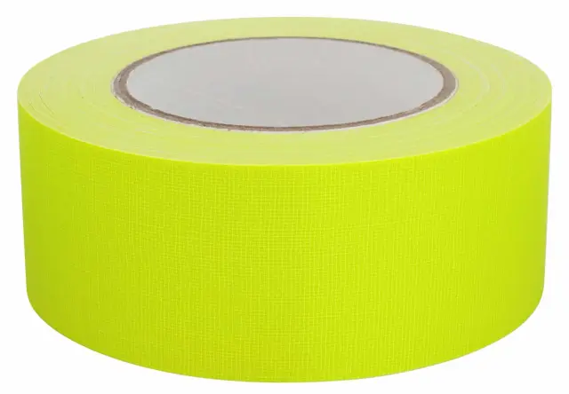 ALLCOLOR GAFFER-TAPE Neon Cloth Tape - 50mm x 25m neon yellow (649-50 GE)
