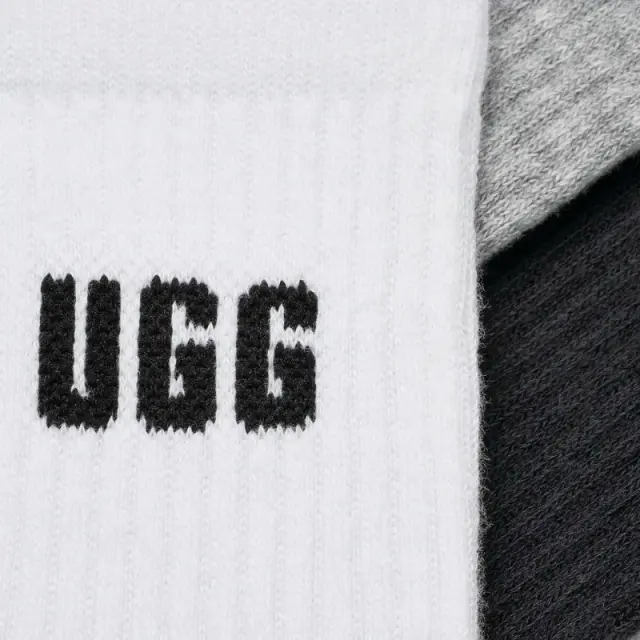 Κάλτσες Σετ Δώρου 3τμχ Quinlin Logo Quarter UGG 1181412-000M NRY - ONESIZE 2