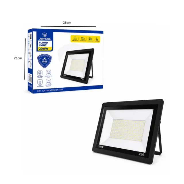 Jortan Προβολέας LED 200W Εξωτερικού Χώρου IP66 Αδιάβροχος - LED Flood Light 0274039 2