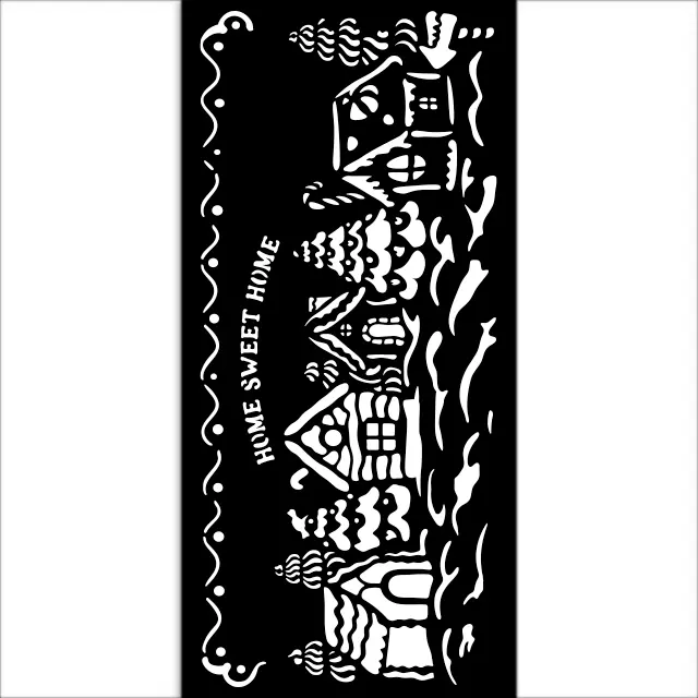 Σετ Thick Stencil, 7 τεμ., Stamperia, Candy Christmas 3