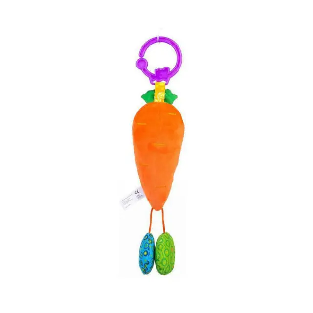 Balibazoo Κρεμαστό Παιχνίδι Carrot Bell 6925783802389 3