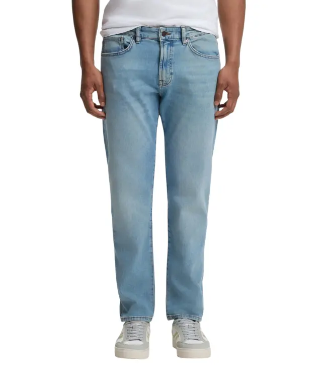Hugo Boss - Ανδρικό Παντελόνι Τζιν Regular Fit Maine 50514237-430 Μπλε 2