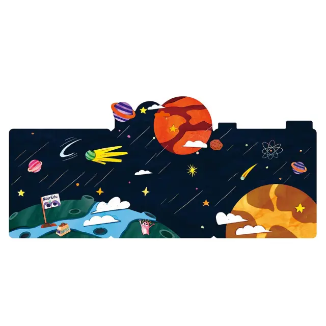 mierEdu - Jelly Stickers - Movable - Space Explorer (ME265) - Toys 3