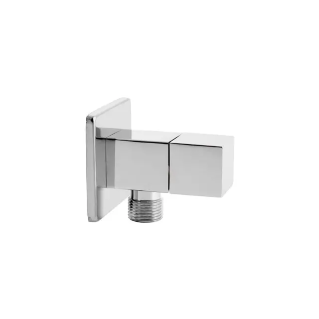 Γωνιακός διακόπτης ροής Χρωμέ Z294 FERRO 1/2x1/2"