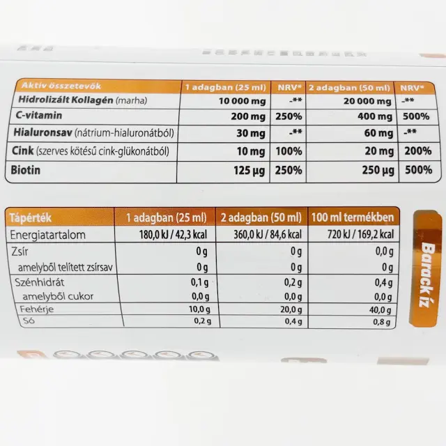 JutaVit Collagen+Hyaluron Matrix Peach, 500 ml 2