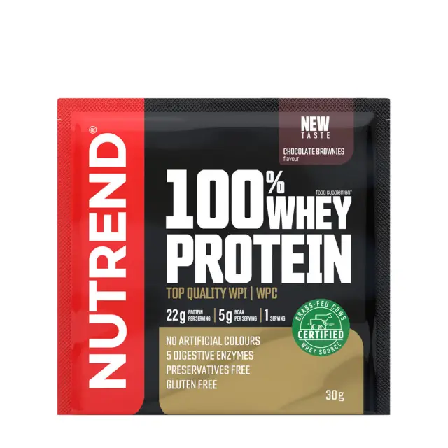 Nutrend 100% Whey Protein Chocolate Brownie, 30 g