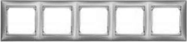 Cover Plate 5-Gang Horizontal Aluminum