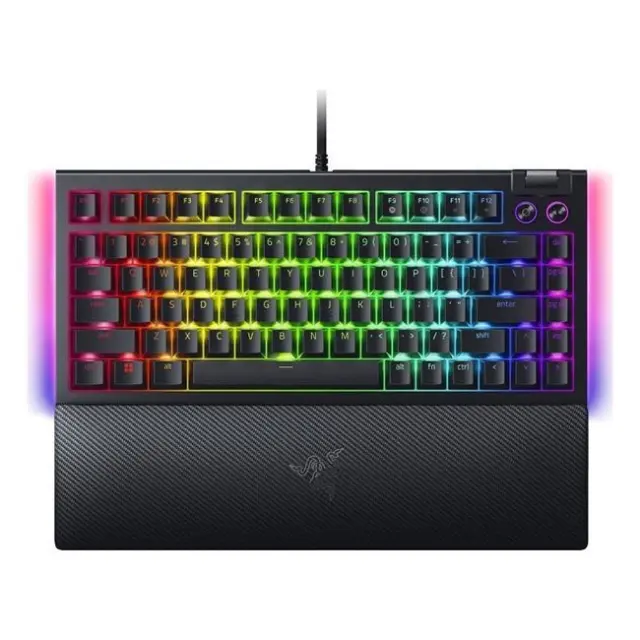 Razer Gaming Keyboard BlackWidow V4 Razer Orange (Tactile) Black (RZ03-05000400-R3E1)
