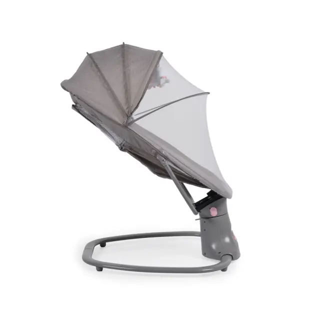 Cangaroo Axel Ηλεκτρική Κούνια Ρηλάξ με Bluetooth Pink 3